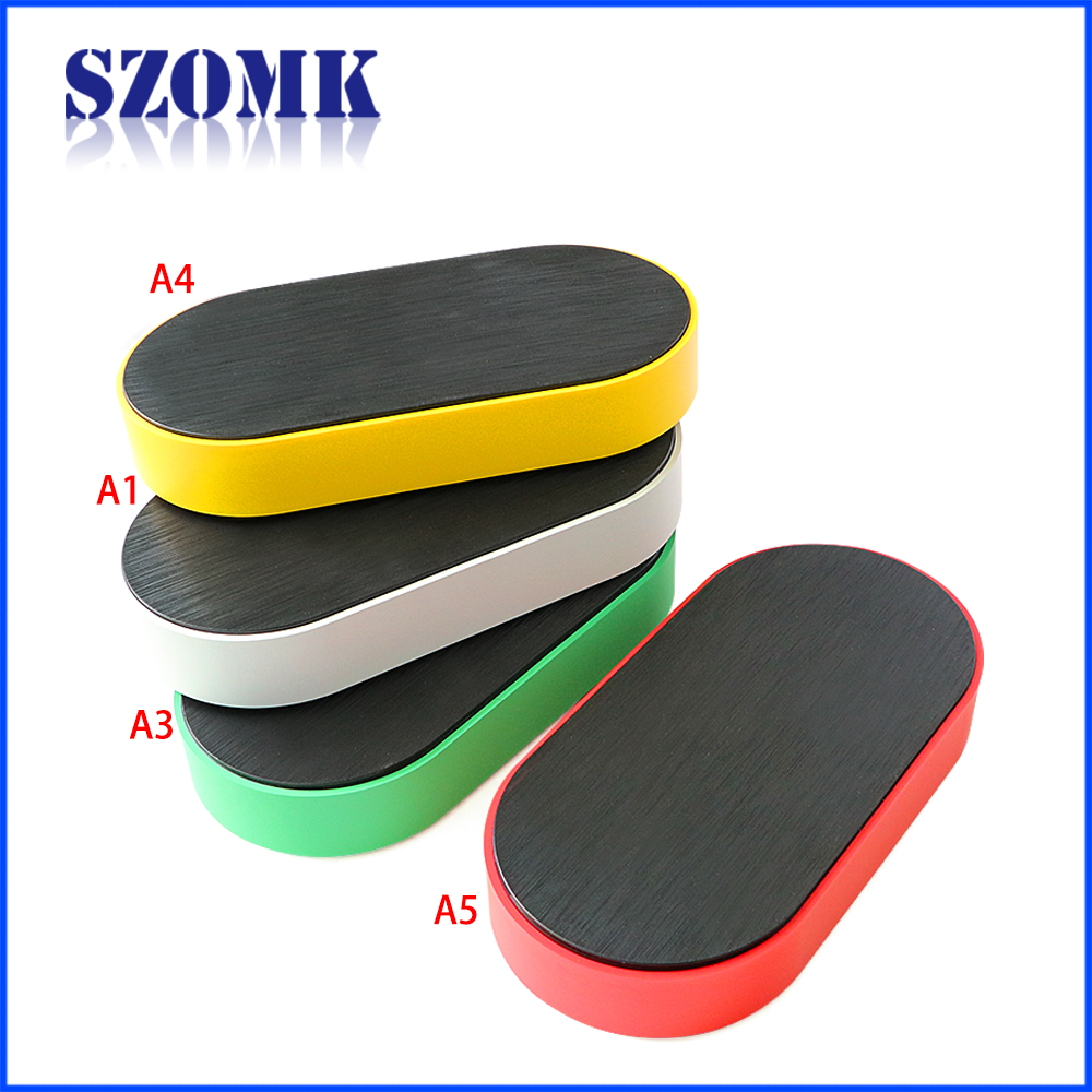 Shenzhen new design outdoor waterproof electrical enclosure Plastic cabinet polycarbonate enclosures AK-S-124 98X98X32 mm