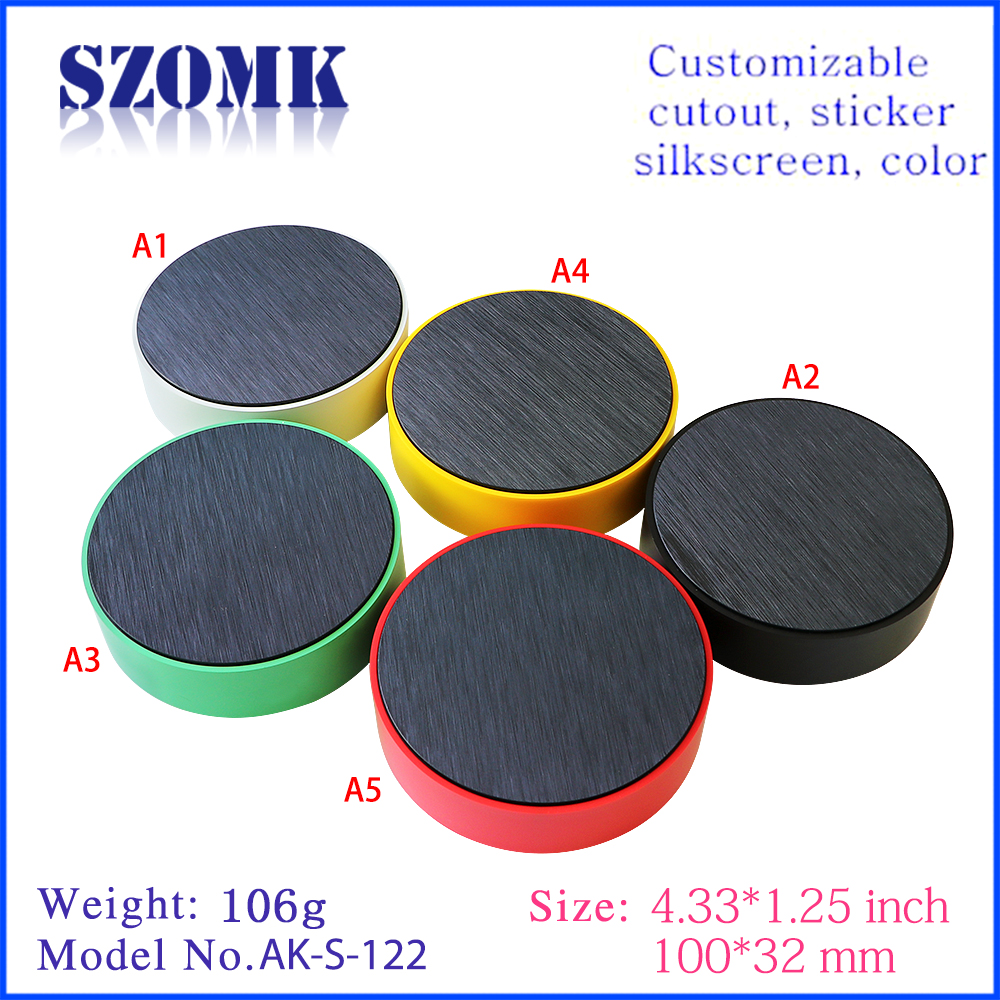 Contenitore di plastica di nuova concezione per scatola di derivazione della scatola di controllo elettronica szomk AK-S-122 100 * 32mm