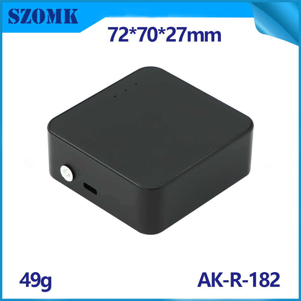 New design smart home enclosure can custom acrylic plate and customization service for PCB AK-R-182