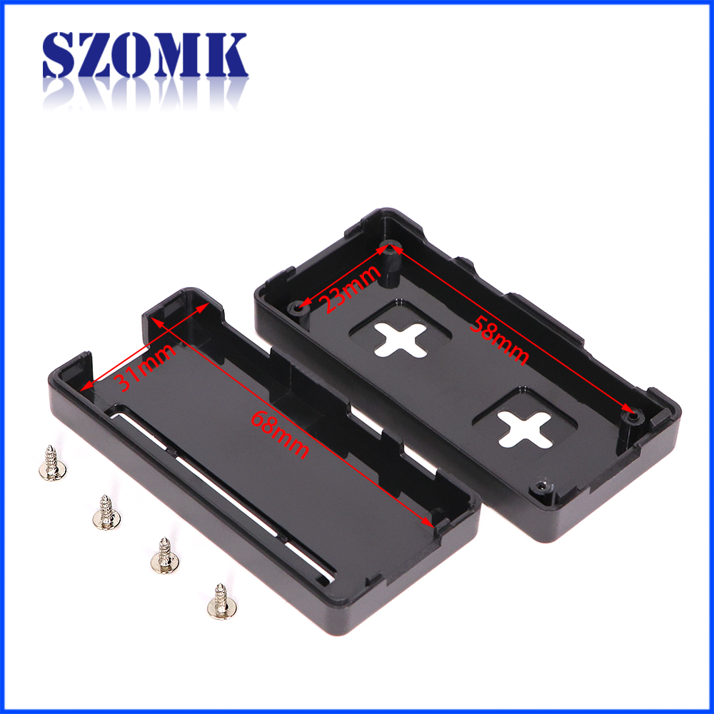 OEM transparent plastic control panel boxes AK-N-69 72*35*17mm