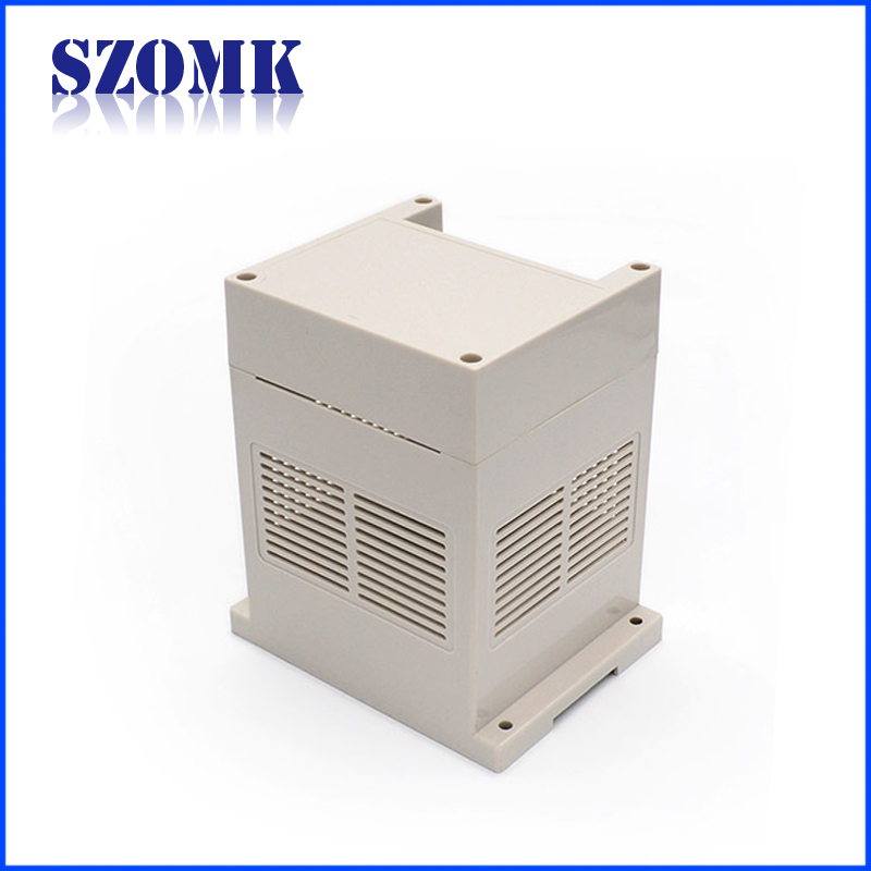 Plastic ABS Din Rail Enclosure, AK-DR-21, 115*90*131mm