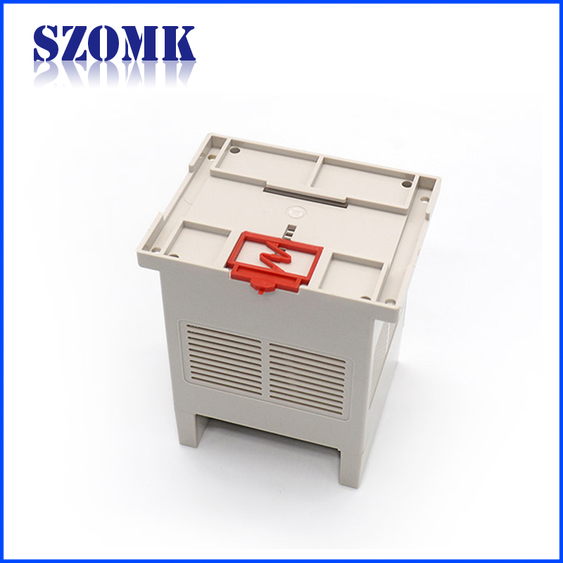 Plastic ABS Din Rail Enclosure, AK-DR-21, 115*90*131mm