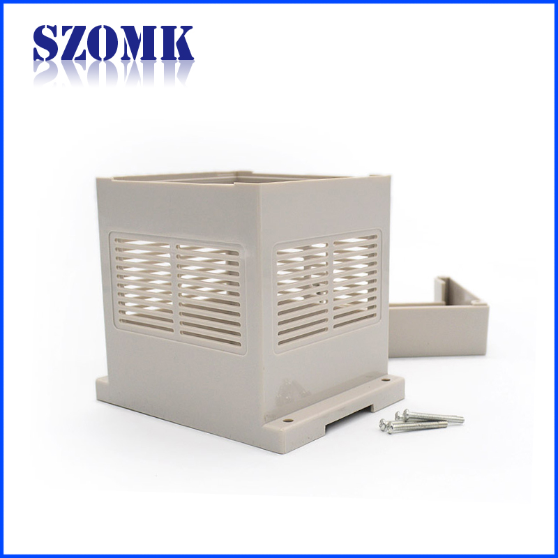 Plastic ABS Din Rail Enclosure, AK-DR-21, 115*90*131mm