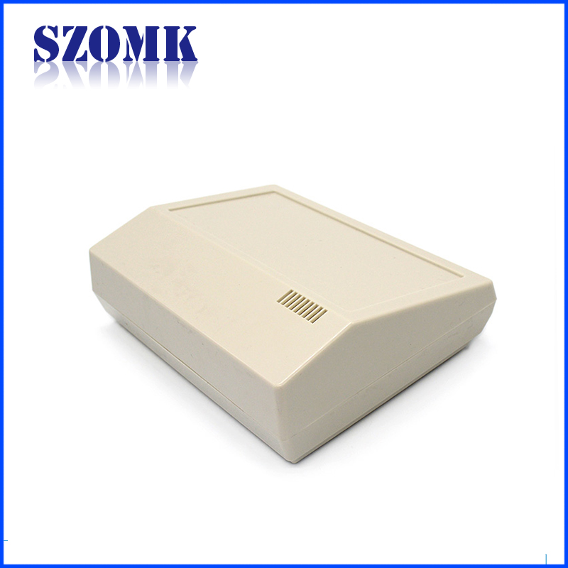 Plastic ABS Material Desktop Enclosure, AK-D-26,180x136x58mm