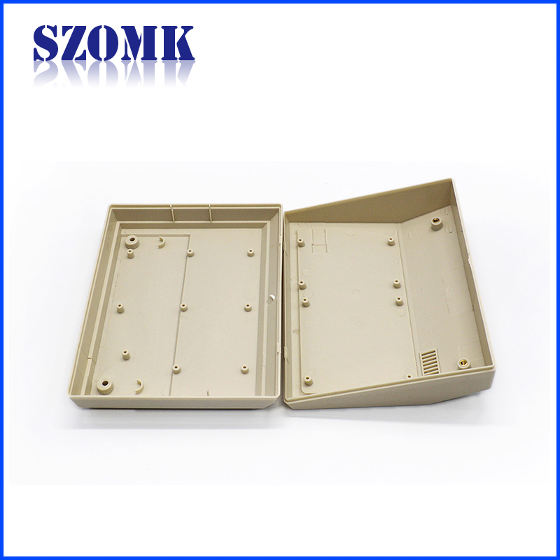 Plastic ABS Material Desktop Enclosure, AK-D-26,180x136x58mm