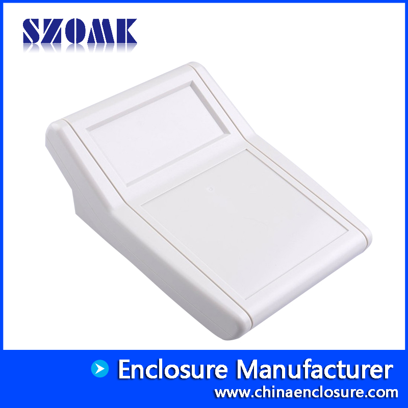 Plastic abs material Enclosures Desk top Junction box AK-D-12a,156x114x78.5mm
