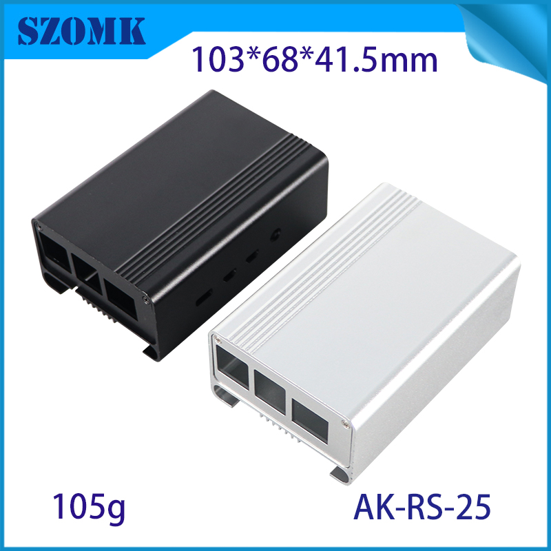 Raspberry Pi Aluminium Kühlkörper-Gehäuse AK-RS-25 103*68*41 mm