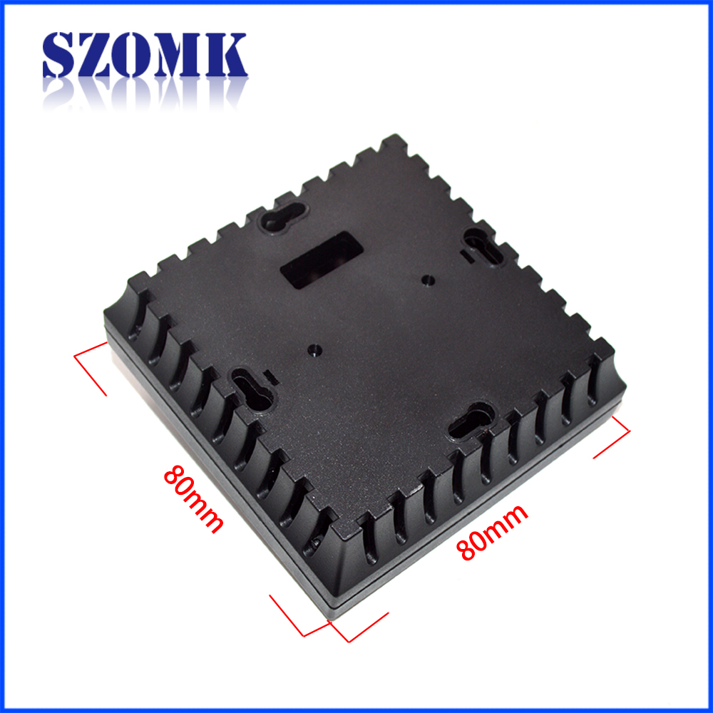 SZOMK 80 X 80 X 27 mm square junction pcb custom plastic enclosure factory
