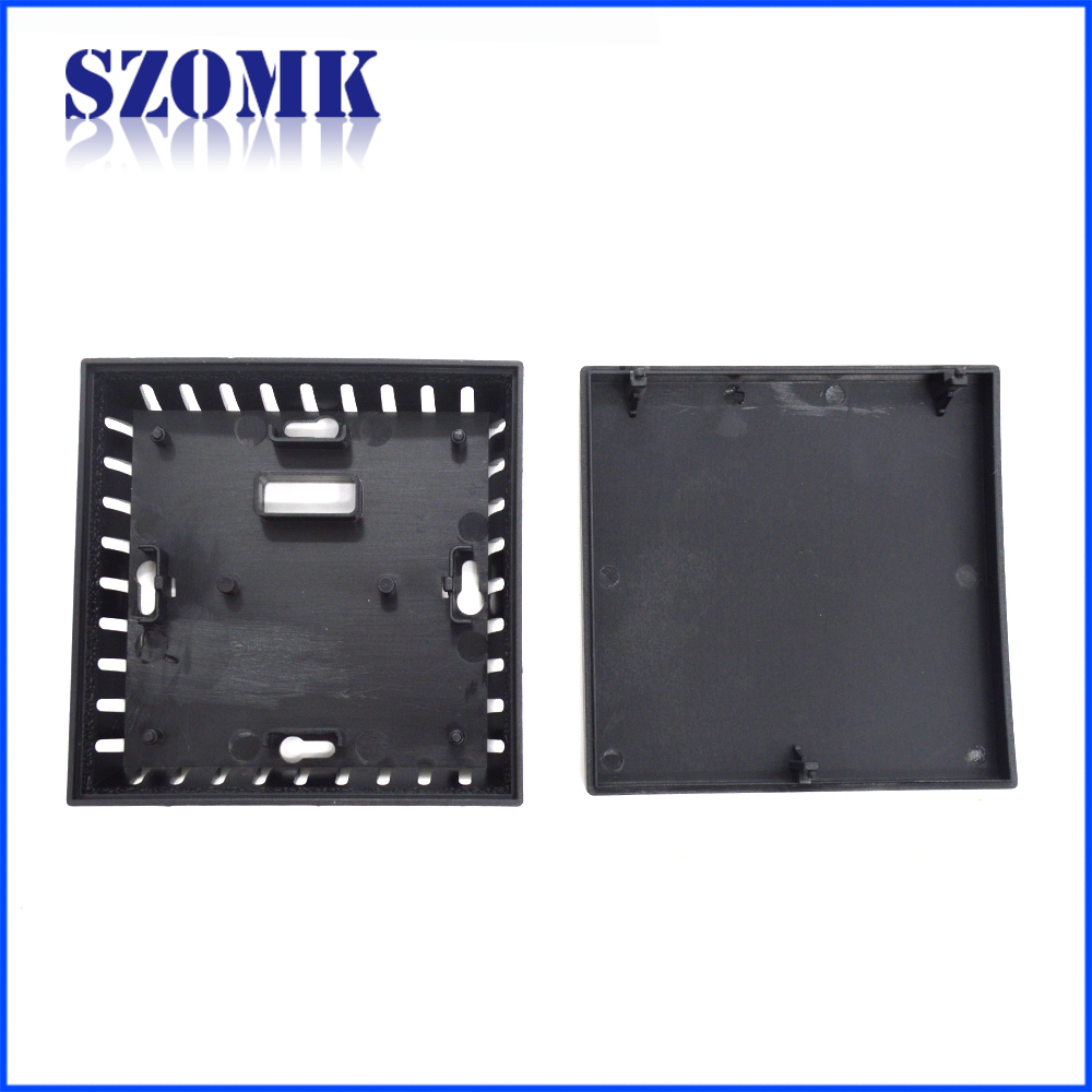 SZOMK 80 X 80 X 27 mm square junction pcb custom plastic enclosure factory