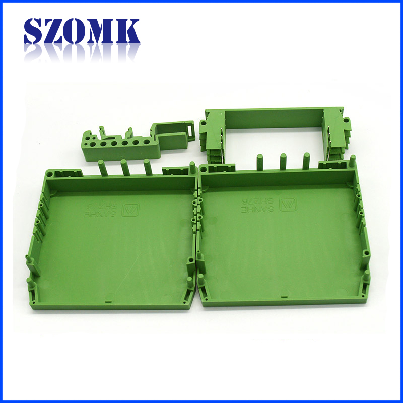 SZOMK Plastic Din Rail Box Enclosure Electronics Control Box Digital Plastic Box For Electronic Project Box/80*85*25mm/AK-04-08