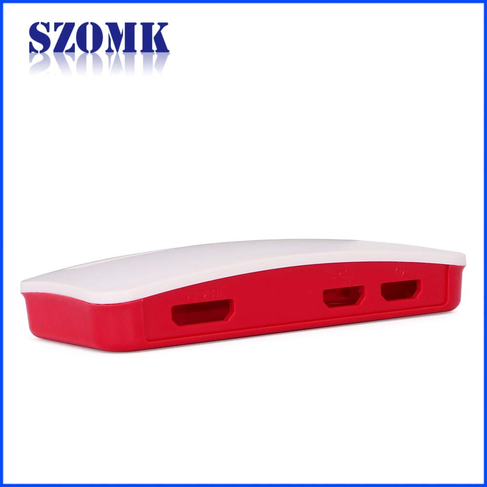 SZOMK Raspberry pi stainless steel electrical box injection tooling supplier AK-N-70 80 * 37 * 14mm