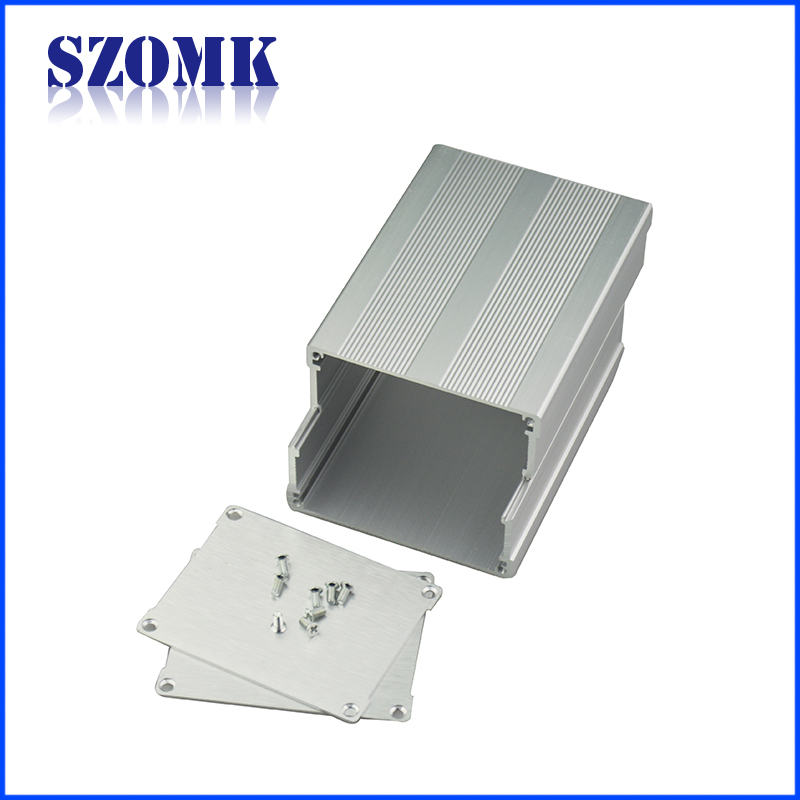 SZOMK colorful anodized extruded aluminum transmitter enclosure 57x76x100 AK-C-C43