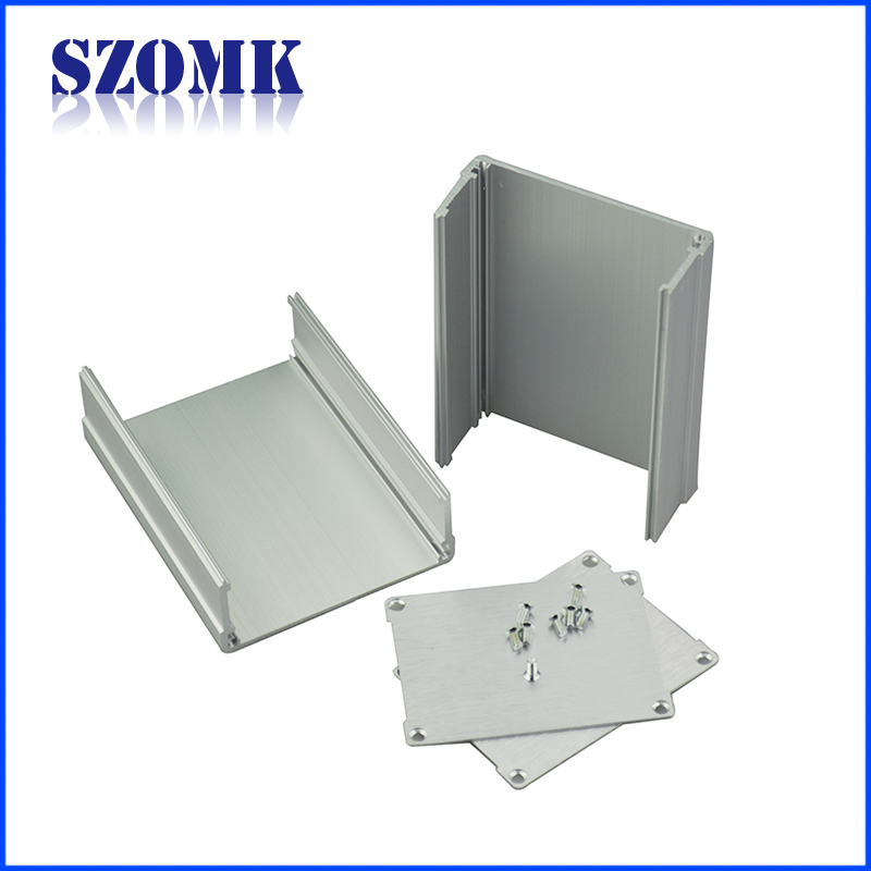 SZOMK colorful anodized extruded aluminum transmitter enclosure 57x76x100 AK-C-C43