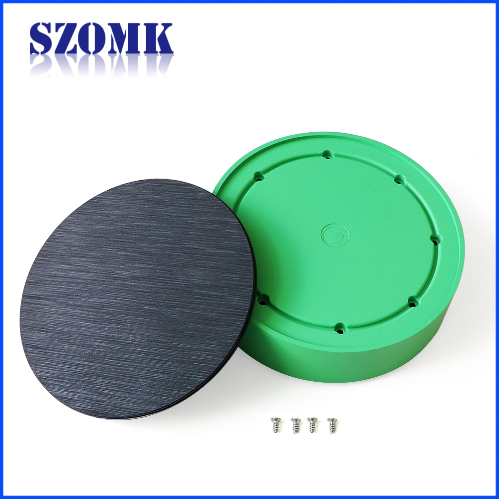 SZOMK communication junction box unique design cabinet wifi smart home enclosure AK-S-122 100 * 32mm
