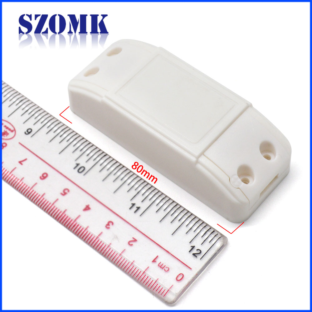 SZOMK uscita custodia controllo led custodia in plastica abs per alimentazione drive AK-52 80 * 32 * 31mm