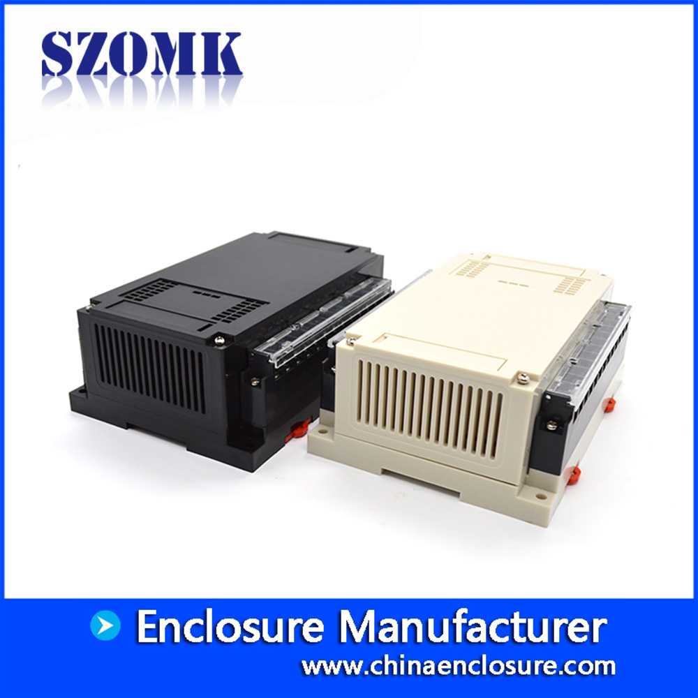 SZOMK plastic din rail enclosure industrial control box/AK-P-13a