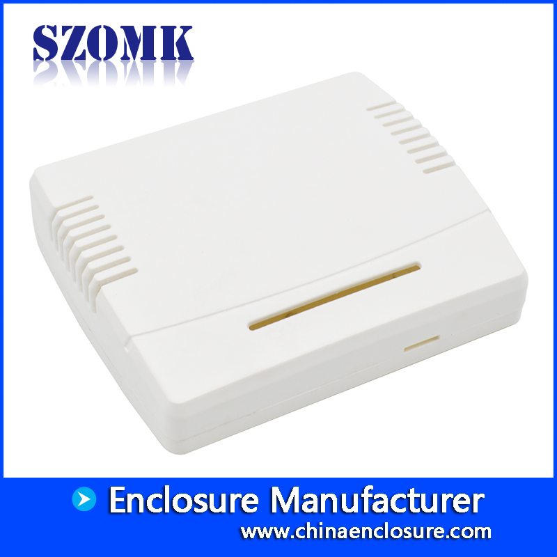 SZOMK plastic netwerk behuizing ABS elektrische wifi router doos 120 * 100 * 28mm AK-NW-13