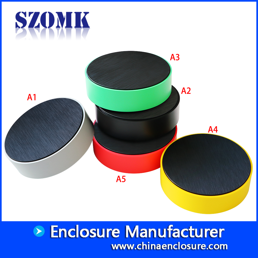 SZOMK shenzhen boîtier électrique en plastique pour boîtier PCB 100 * 32mm boîtier en plastique ABS pour équipement électronique AK-S-122