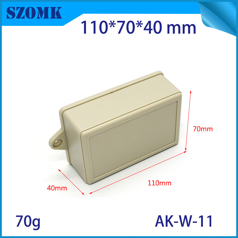 Shen Zhen wall mounting plastic AK-W-11 enclosure box case supplier