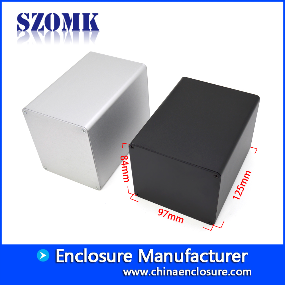Shenzhen high quality 125X97X84 mm normal aluminum junction enclosure supply/AK-C-B88