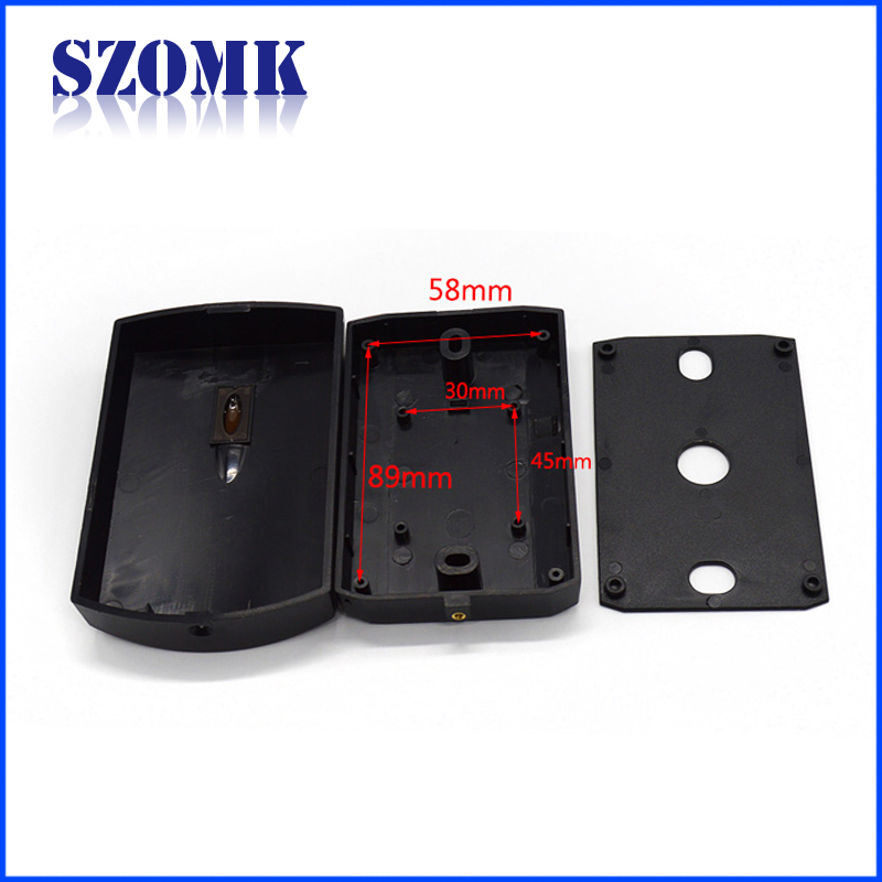 Shenzhen high quality abs plastic 119X77X22mm induction access control enclosure supply/AK-R-11