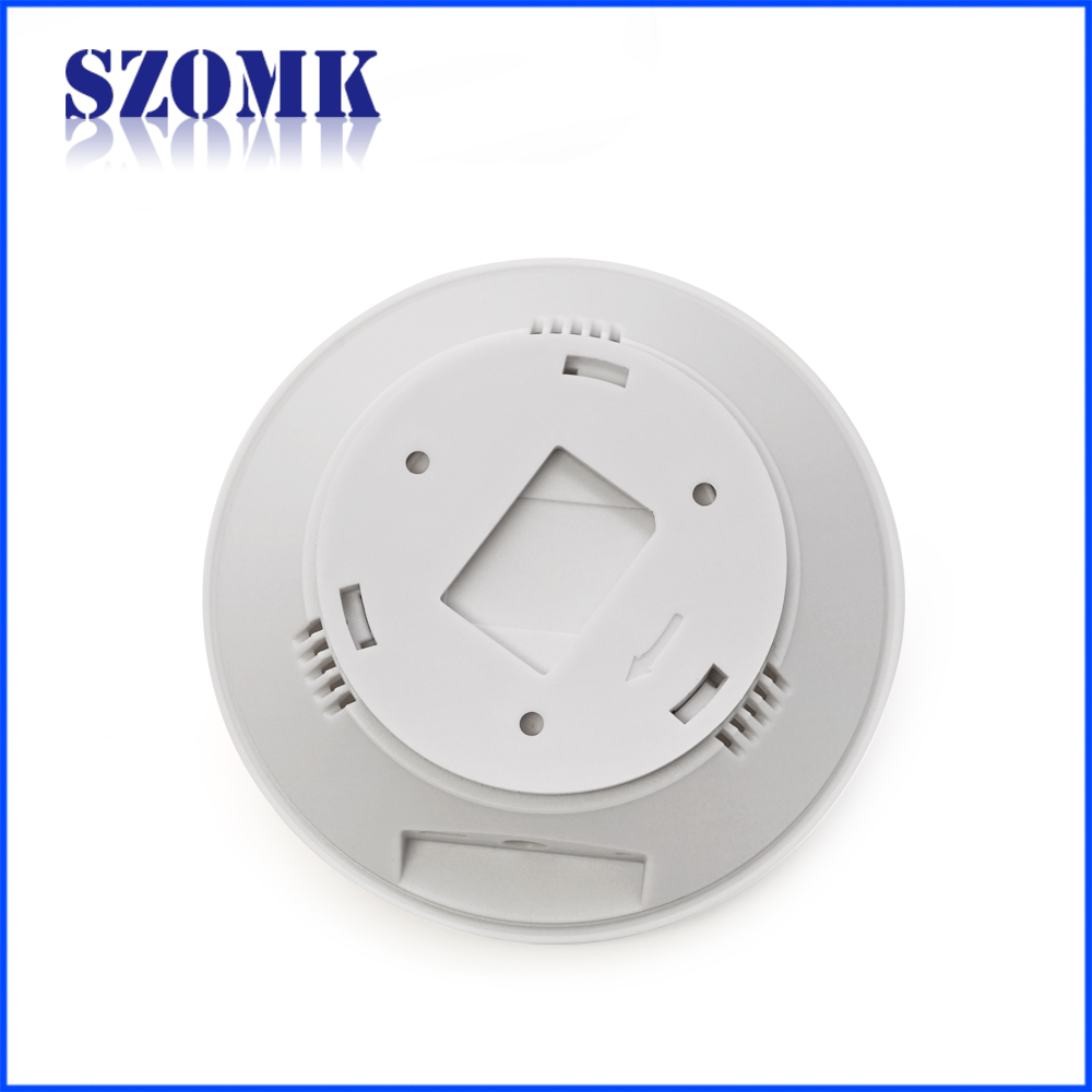 Shenzhen high quality waterproof RFID round plastic enclosure for Smoke detector AK-R-158 110*51mm