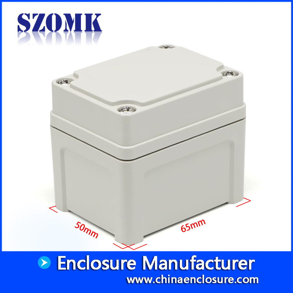 Shenzhen new design 65X50X55mm IP66 waterproof plastic junction enclosure supply/AK-AG-01