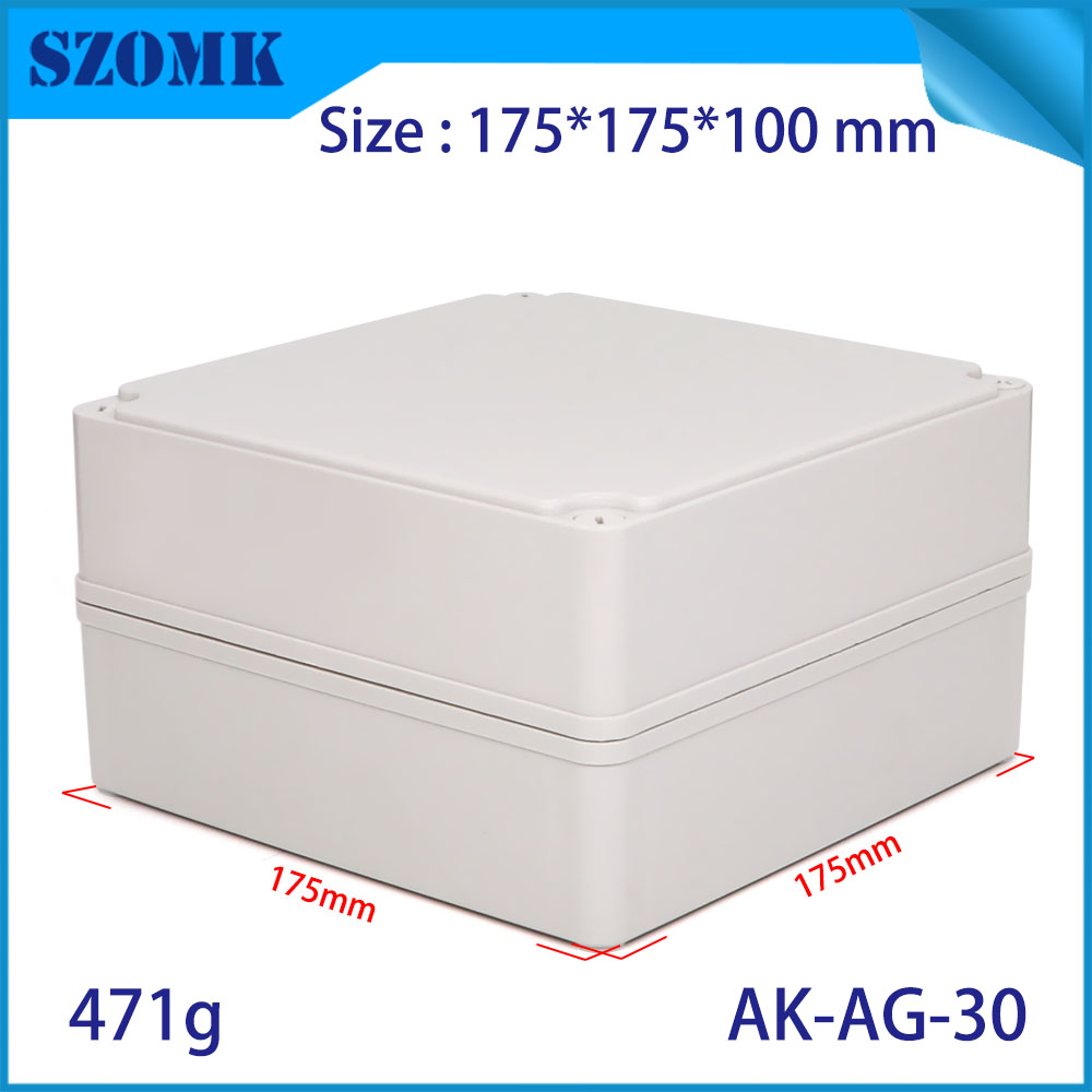 Szomk Big Square Enclosure IP66 waterproof junction box AK-AG-30 175 * 175 * 100 mm