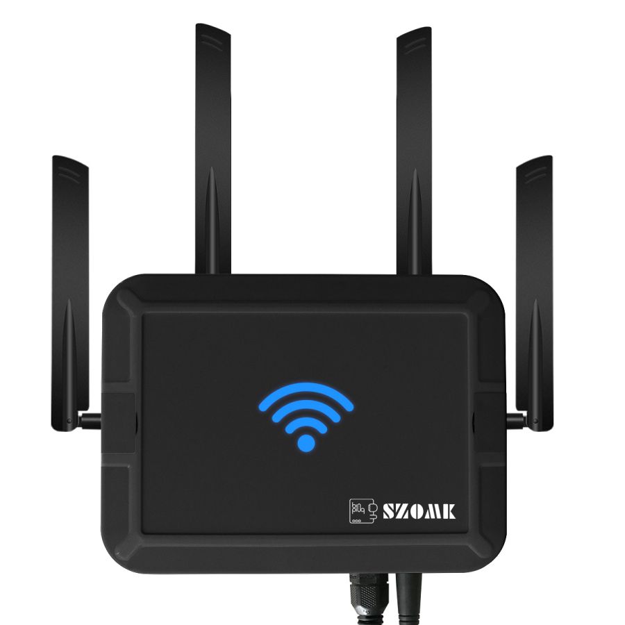 WP13183 IP67 wasserdichtes Kunststoffgehäusepol -Montage -Gehäuse IoT Gateway -Gehäuse