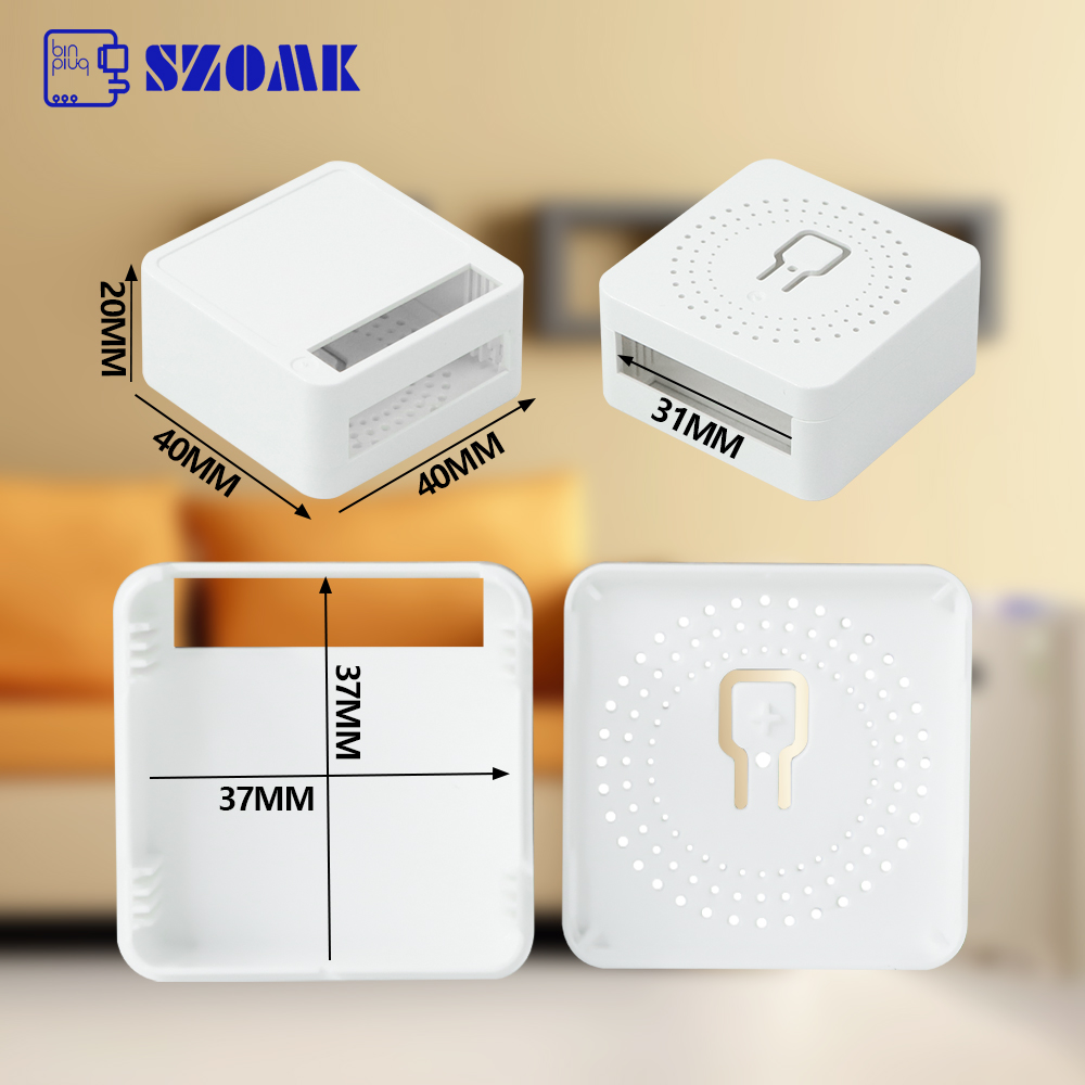 Waterproof Enclosure Plastic Injection Molding Circuit breaker box Project Ip54 Outdoor Electrical Custom For Electronics End Panel AK-R-181