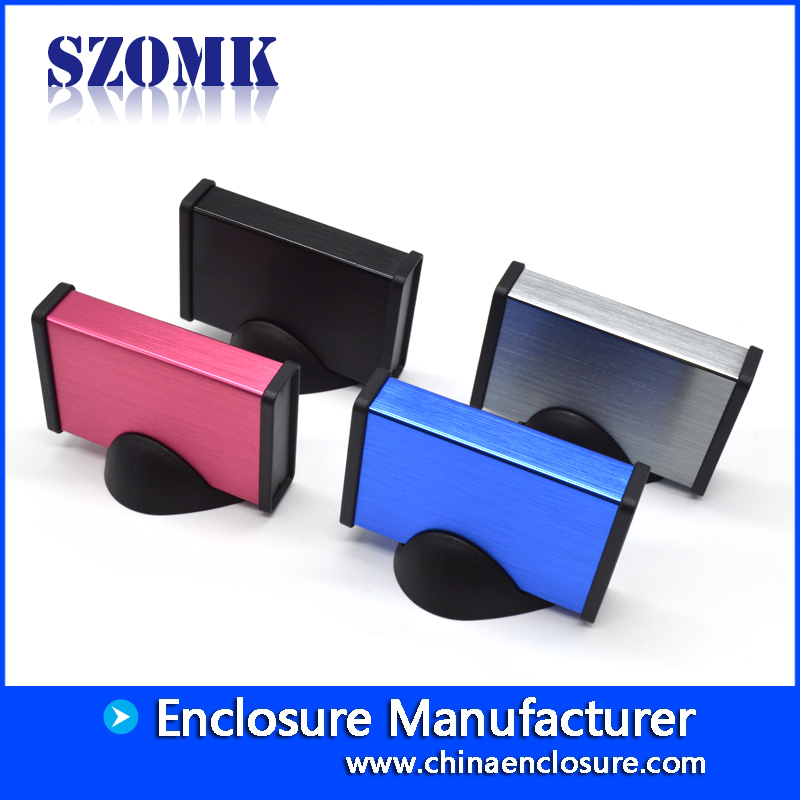 aluminum electronic enclosure box industrial aluminum enclosure for electronic project with 20*61*90mm