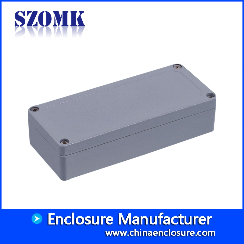 anodized die cast aluminum waterproof enclosure for electronic device AK-AW-24 150 X 64 X 36 mm