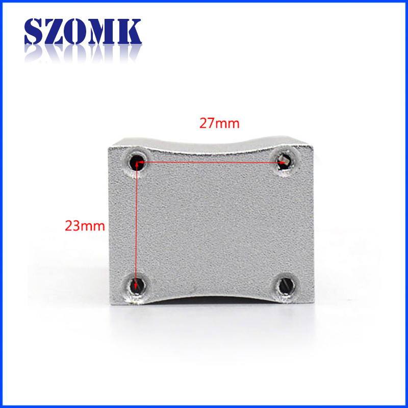 Shenzhen high quality 29.5X38X110mm power electronic junction case manufacture/AK-C-B67
