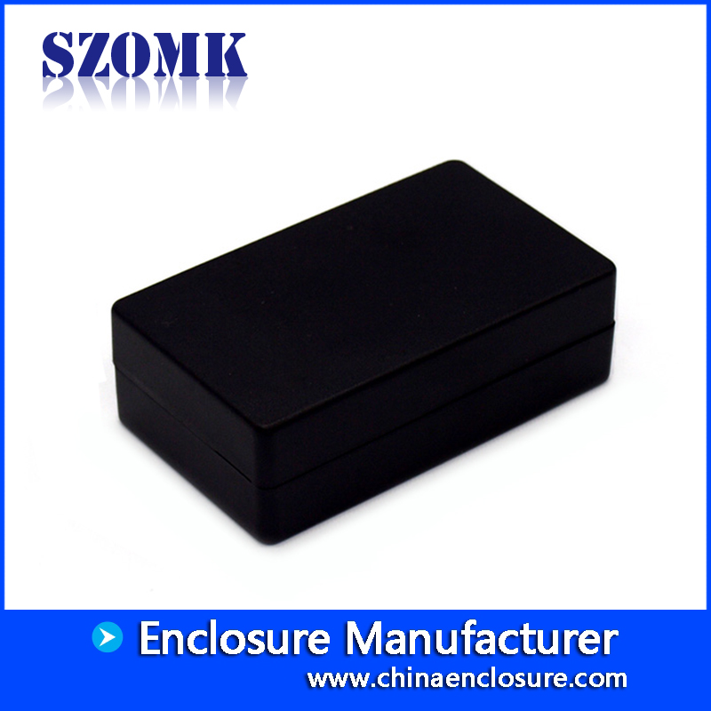 black electronic plastic housing for pcb connectors AK-S-98