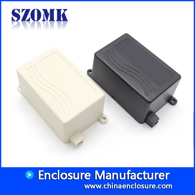 black plastic housing for power supply 70 *45*36 mm 2.76*1.77*1.41 inch electrical enclosure