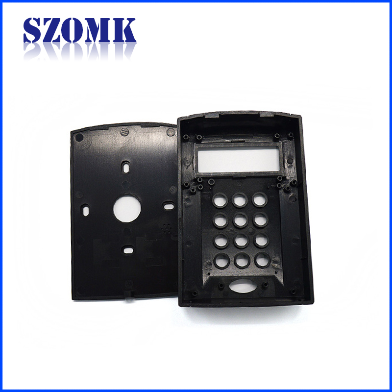 classic plastic enclosure with keyboard and lcd for pcb device AK-R-35 133*87*25 mm