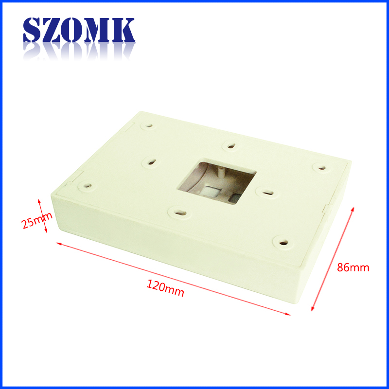 custom logo case plastic enclosure electronics remote control enclosure