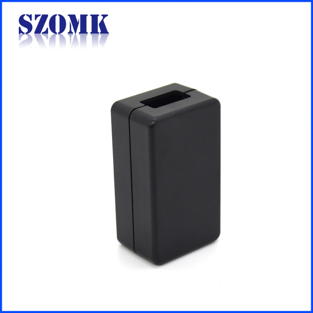 customized black abs plastic USB socket female port junction box size 49*29*20mm