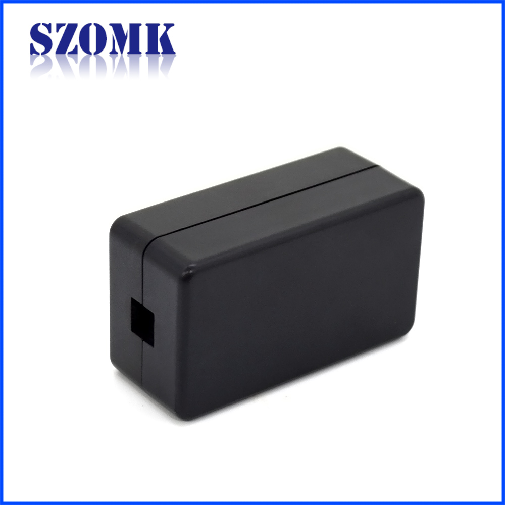 customized black abs plastic USB socket female port junction box size 49*29*20mm