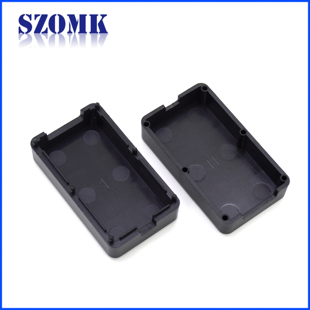 customized black abs plastic USB socket female port junction box size 49*29*20mm