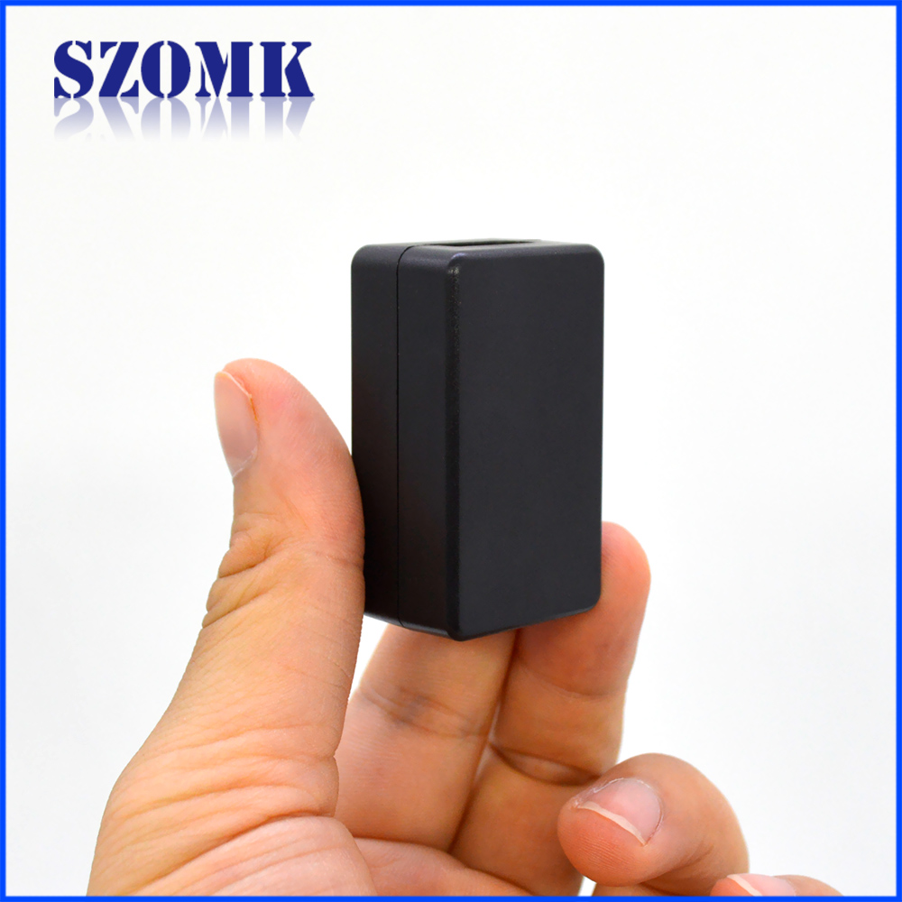 customized black abs plastic USB socket female port junction box size 49*29*20mm