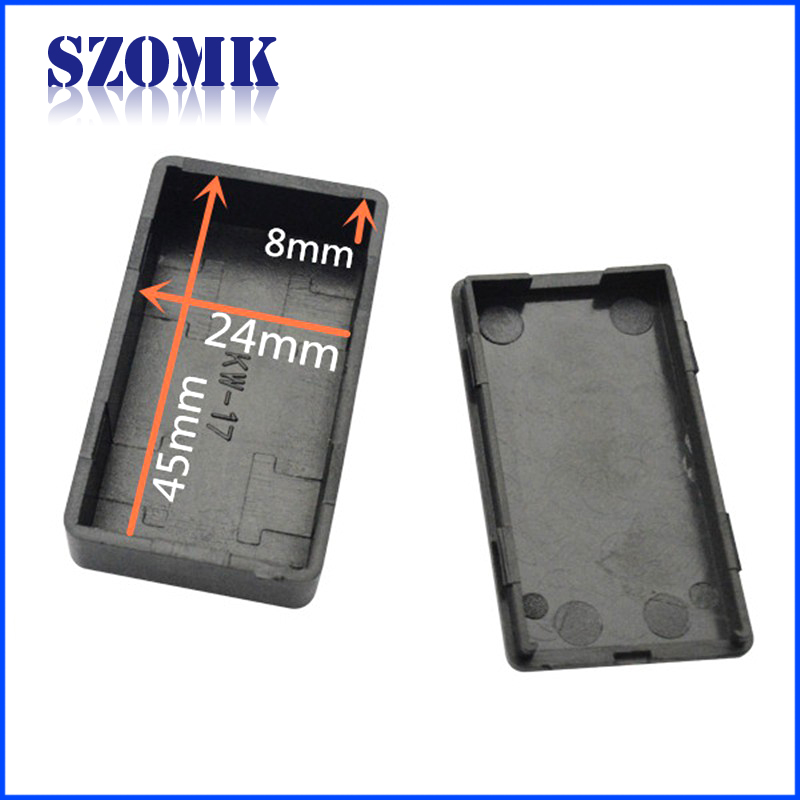 customized case electronics plastic enclosure access control enclosure AK-S-34 14*27*49mm
