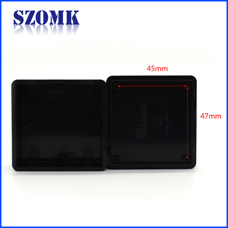 customized case molded plastic electronic enclosure AK-S-17 28*58*60mm
