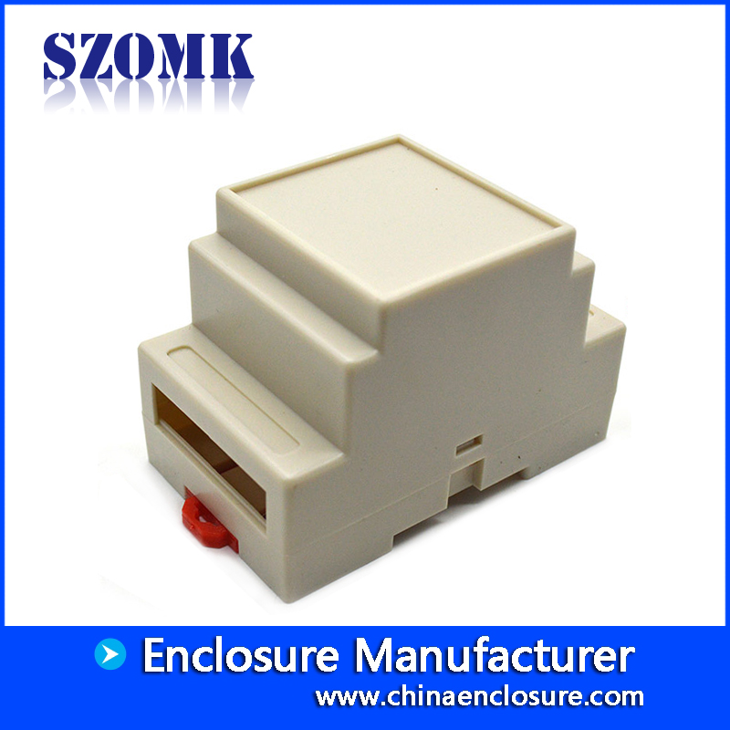 China high quality electric abs plastic 88X53X59mm PLC  din rail case supply/AK-DR-02