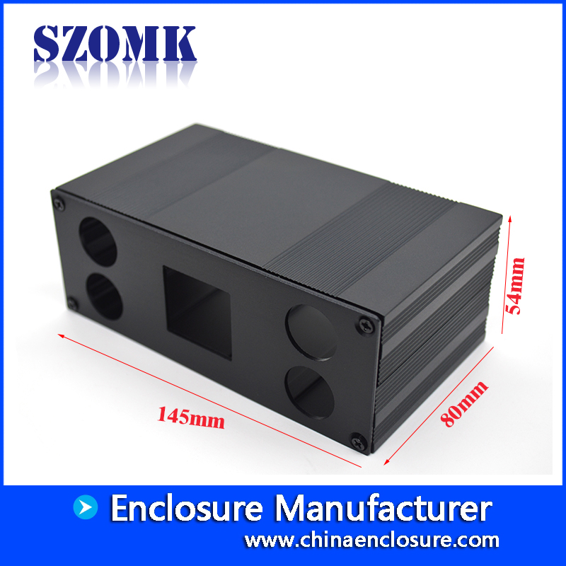 electronic project junction box  aluminum material aluminum enclosure aluminum boxes aluminum casing C22 54*145*free