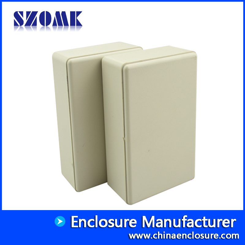 electronics plastic instrument outlet enclosure abs junction boxes AK-S-38