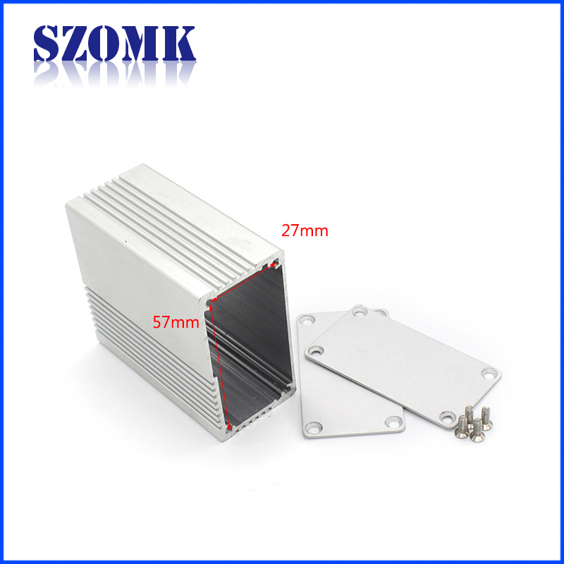 factory price extruded aluminum enlcosure customized electronic box size 35*65*75mm