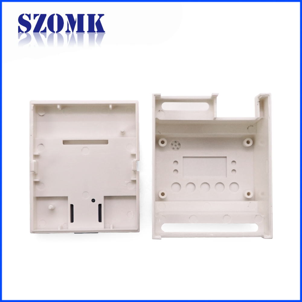 guangdong factory plastic din rail electronic junction enclosure fire monitoring box size 88*72*63