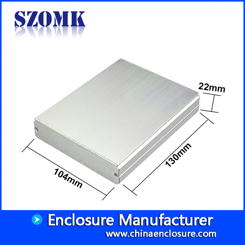 high quality industrial custom aluminium electronic project enclosure for pcb AK-C-B11