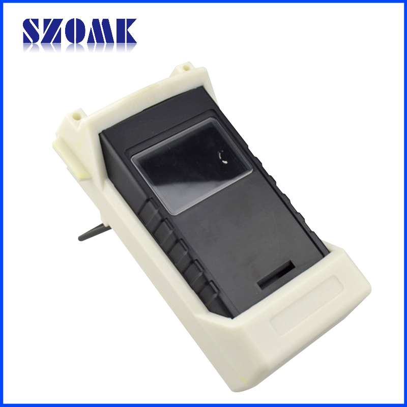 hot selling abs electronics plastic enclosure with 2 AA battery holder AK-H-34